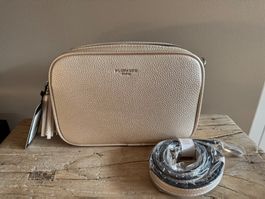 Elegante beige Handtasche neu
