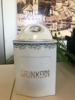 Gewürzbehälter aus Porzellan ! Grünkern