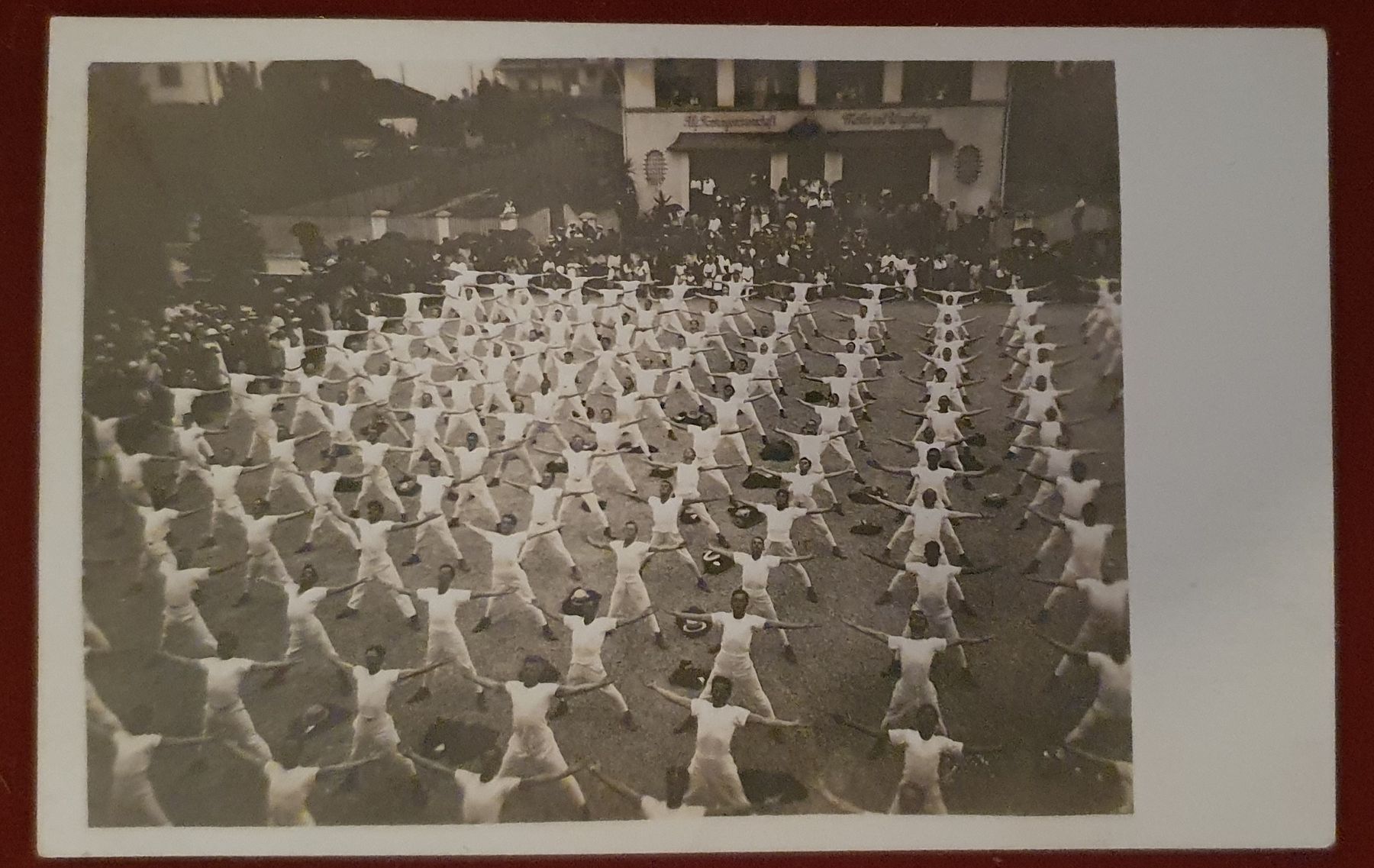 Ansichtskarten: 4 Ansichtskarten -Turnverein Horgen 1922, Jubiläum – Gebraucht aus Kreuzlingen von Rschweiz1 2
