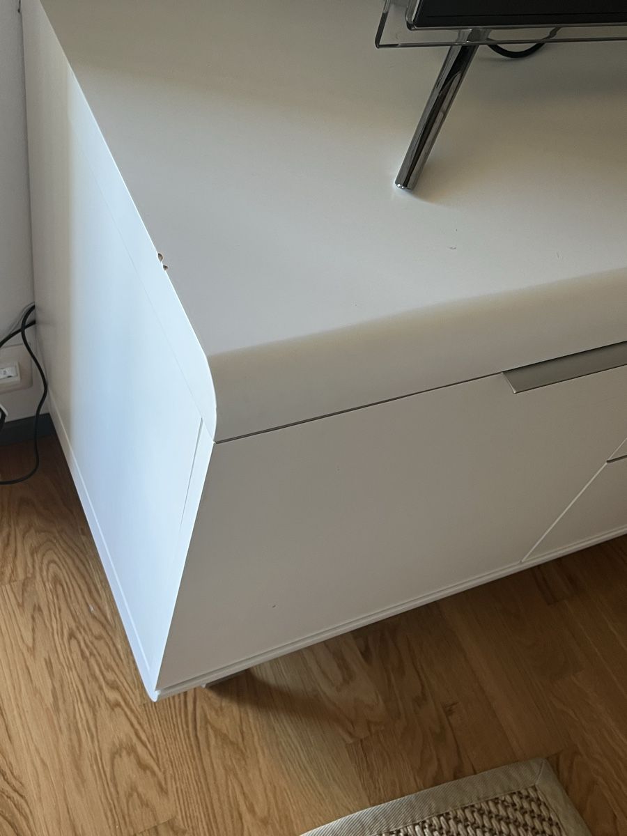 TV Möbel: White Sideboard 2 Drawers 2 Doors, Scandinavian style – Gebraucht aus Wädenswil von puh_n8wy 5