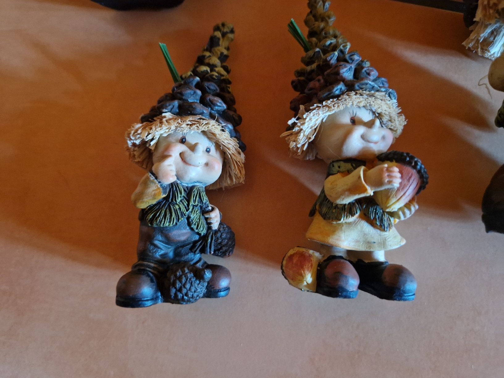 Figurines: 5 Wichtel Waldmännchen Tannzapfen – D'occasion à Lichtensteig par Cocabana_16 3
