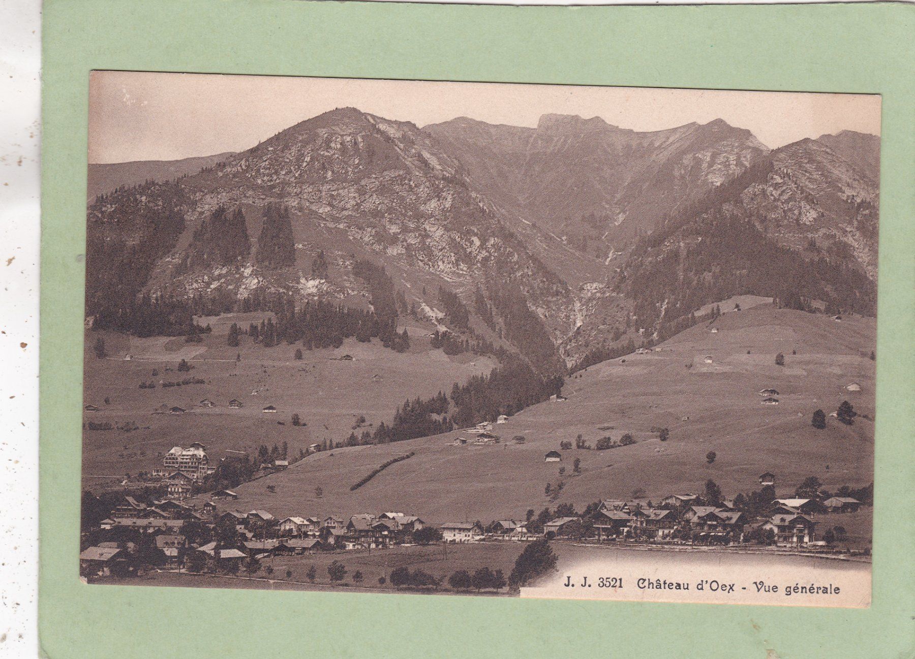 Cartoline postali: Château d' Oex – Usato da Herisau venduto da Lisegrat2008