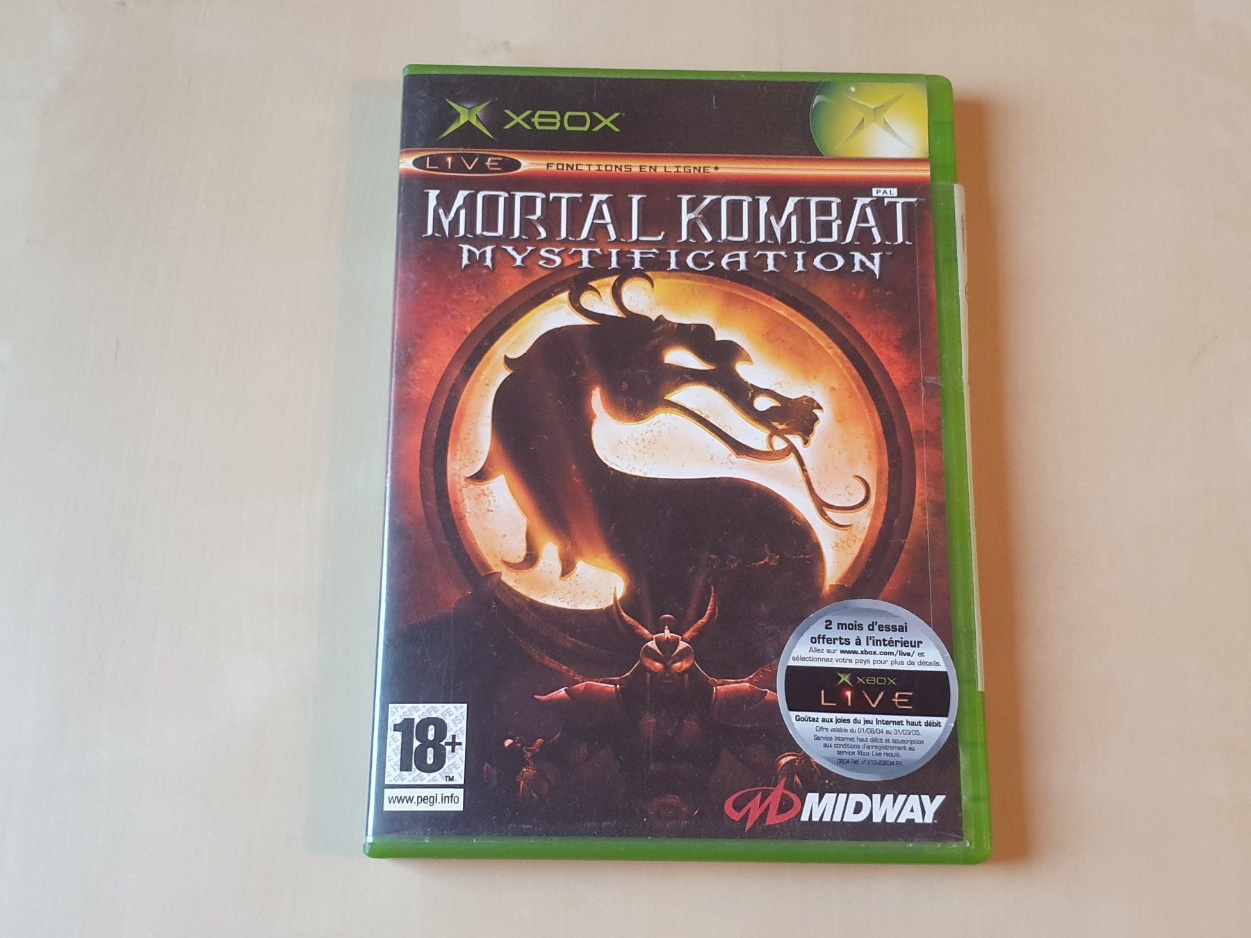 Microsoft Giochi: Mortal Kombat Mystification – Usato da Stansstad venduto da collectorsshop