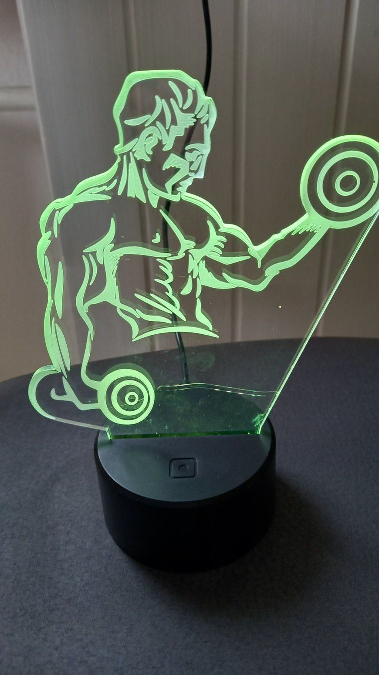 Statuette: LED-Sportfigur – Usato da Oberdorf BL venduto da beaandi 1