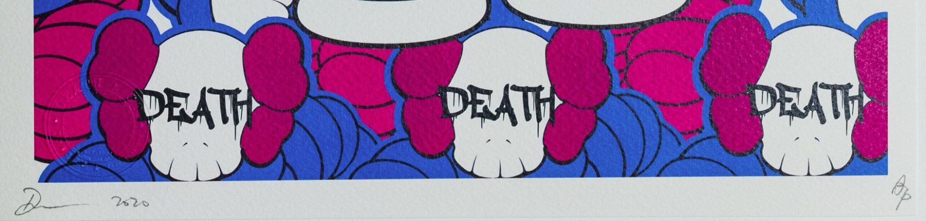 Poster & Bilder: DEATH NYC «Doraemon», limitierter Kunstdruck – Neu (gemäss Beschreibung) aus Masein von KunstvonFrauen 1