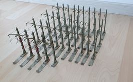 Konvolut 35x Märklin Oberleitung Fahrleitung Masten