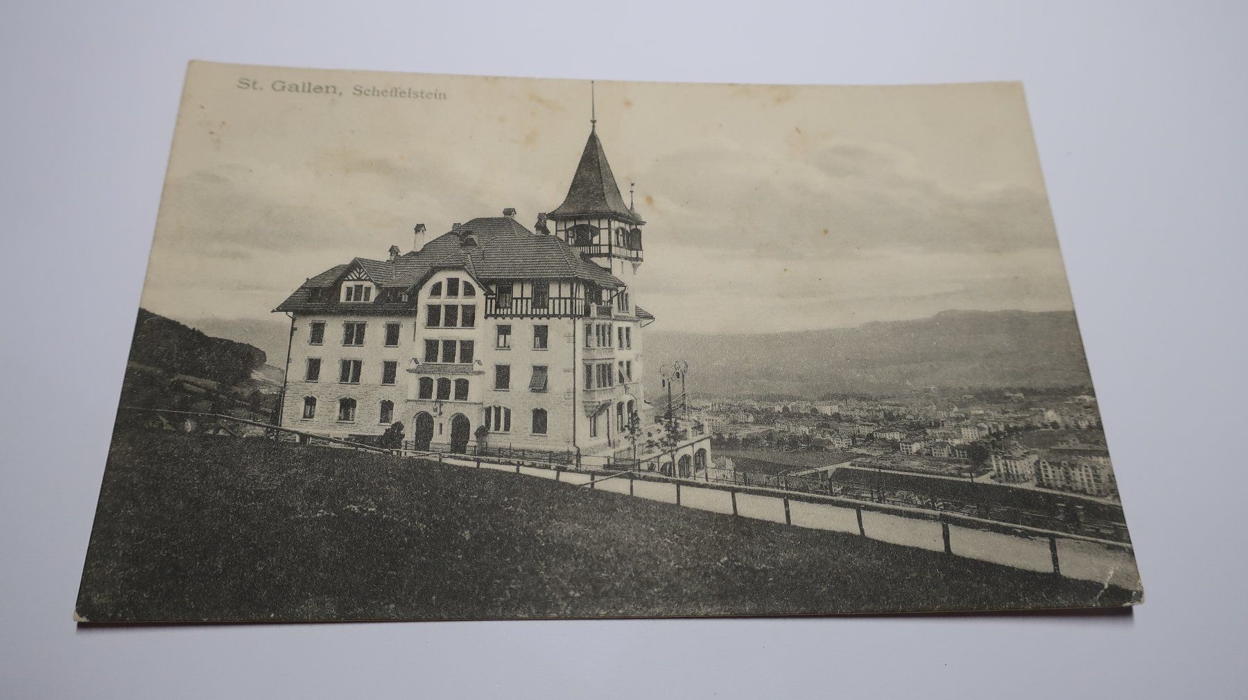 Cartoline postali: St. Gallen Scheffelstein – Usato da Cormoret venduto da Pascalll2001 1