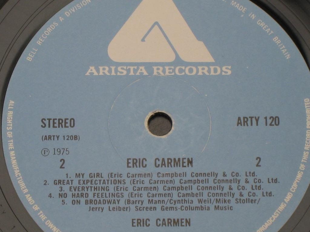 Dischi in vinile: LP - ERIC CARMEN – Usato da Steckborn venduto da Quo7 2