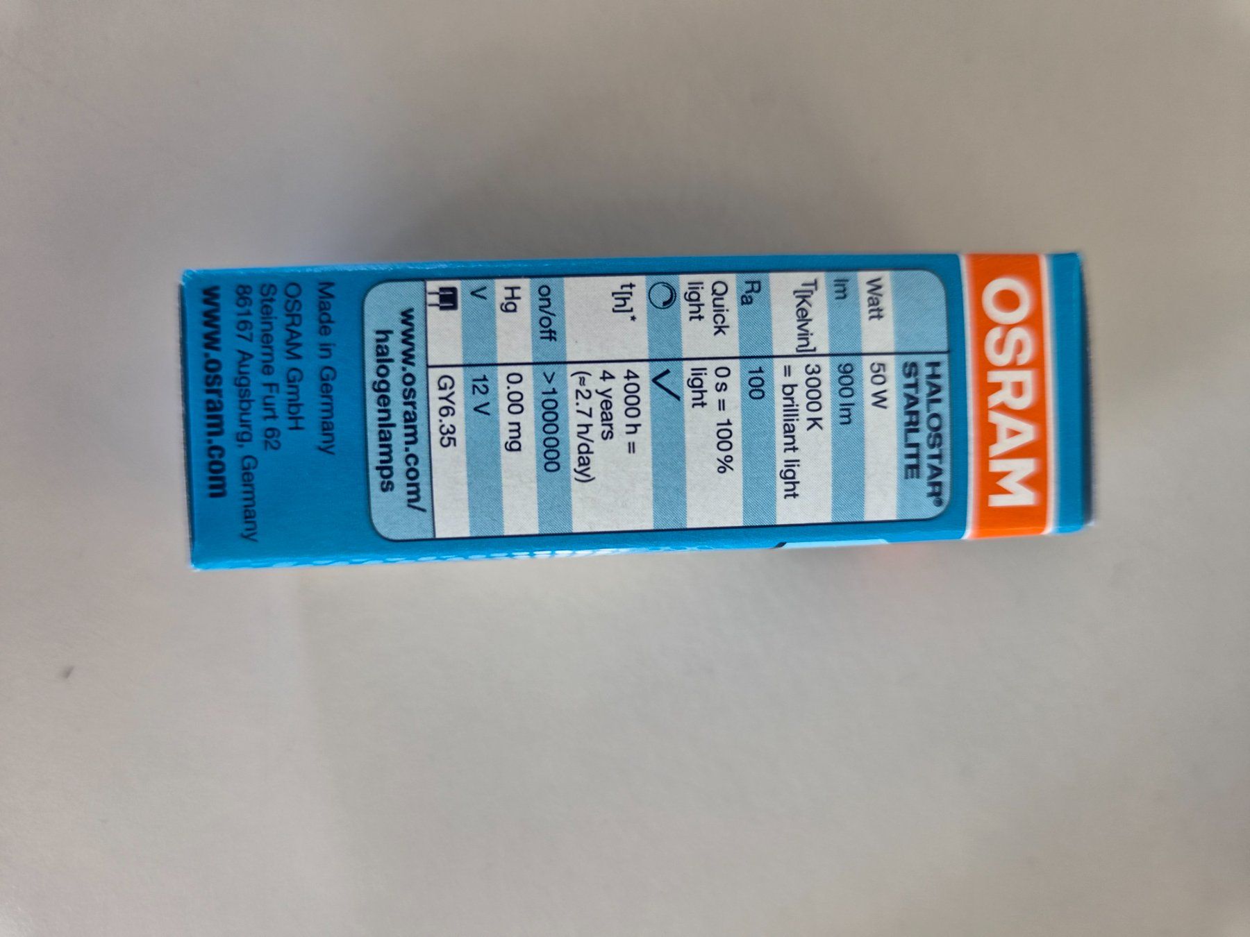 Osram Lampade: Halogenlampen Osram Halostar Starlite neu – Usato da Wuppenau venduto da Pat_d2zd 3