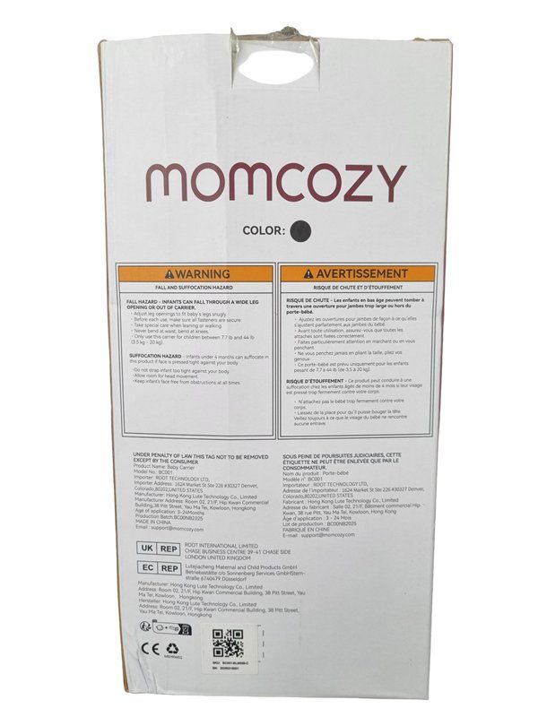 Momcozy Marsupi portabebè: MOMCOZY Babytrage – Nuovo (secondo la descrizione) da Wangen b. Olten venduto da Restwert_Wangen 6