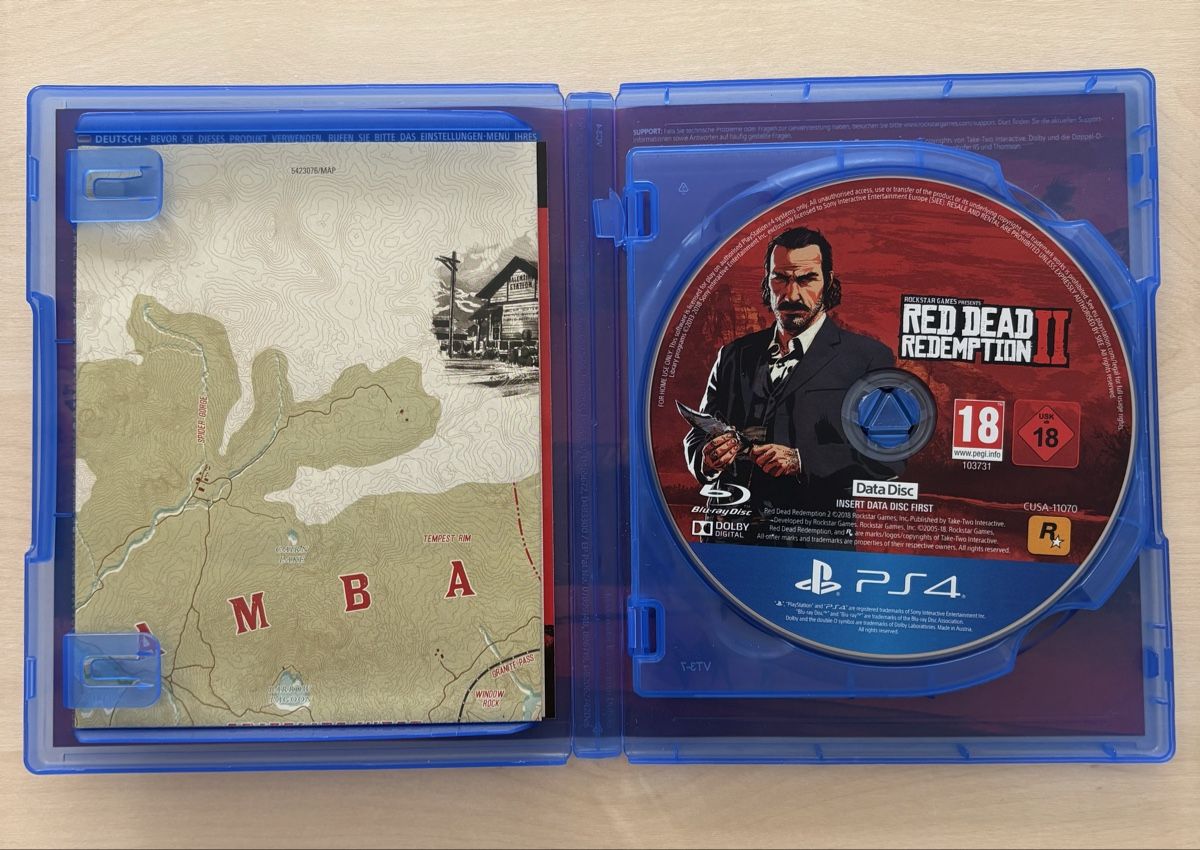 Sony Giochi: Red Dead Redemption 2 – PS4 – Data Disc + Play Disc - RDR 2 – Usato da Burgdorf venduto da iur_6898 2