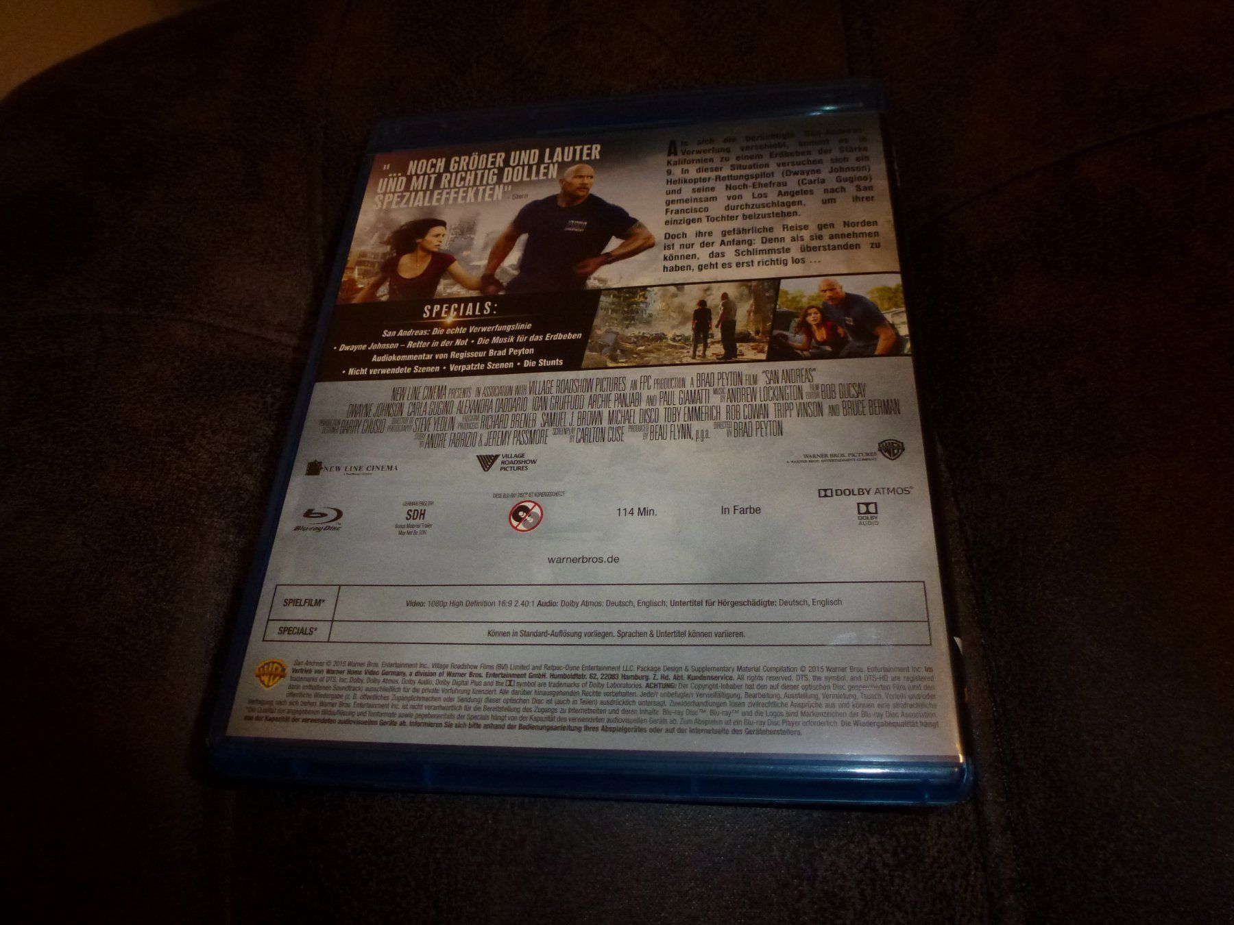 Tous les DVDs: San Andreas BLU-RAY – D'occasion à Olten par Disc-Verkauf 2
