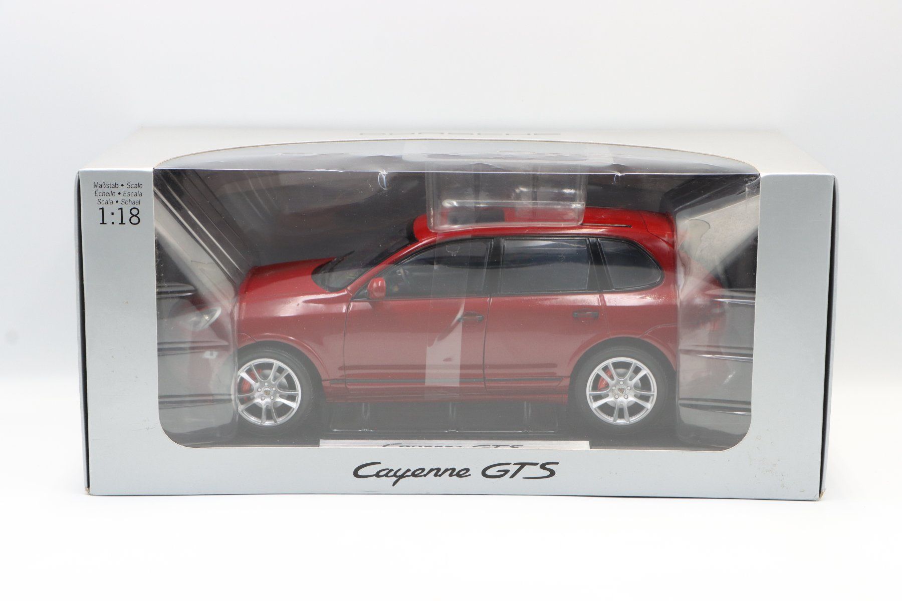 Porsche Modellini d'auto: Porsche Cayenne GTS 2008 1:18 Norev – Nuovo e nell'imballaggio originale da Bühl b.Aarberg venduto da modelldiecast