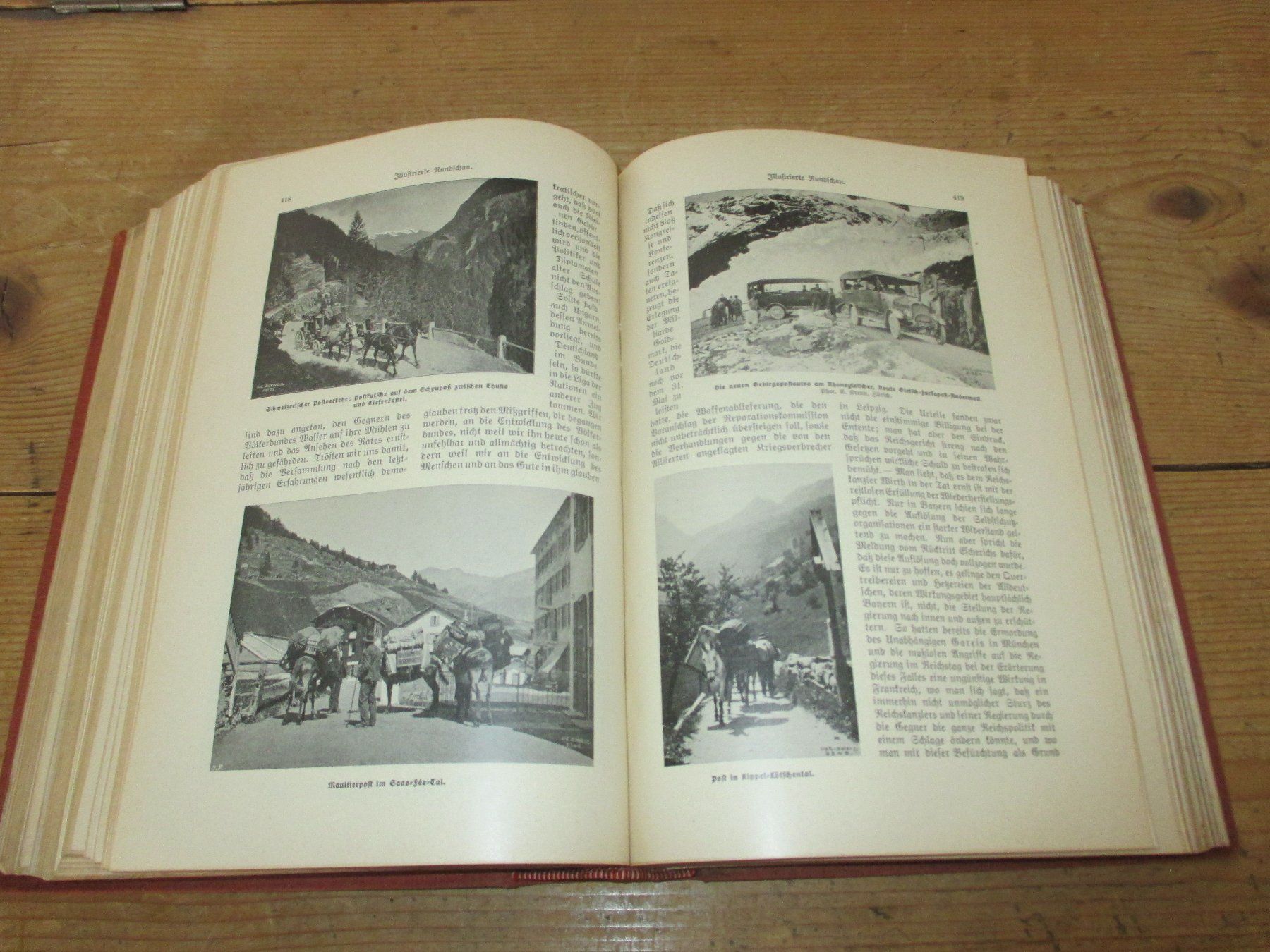 Livres: Die Schweiz 1921 – D'occasion à Flims - Dorf par Stagediver 5