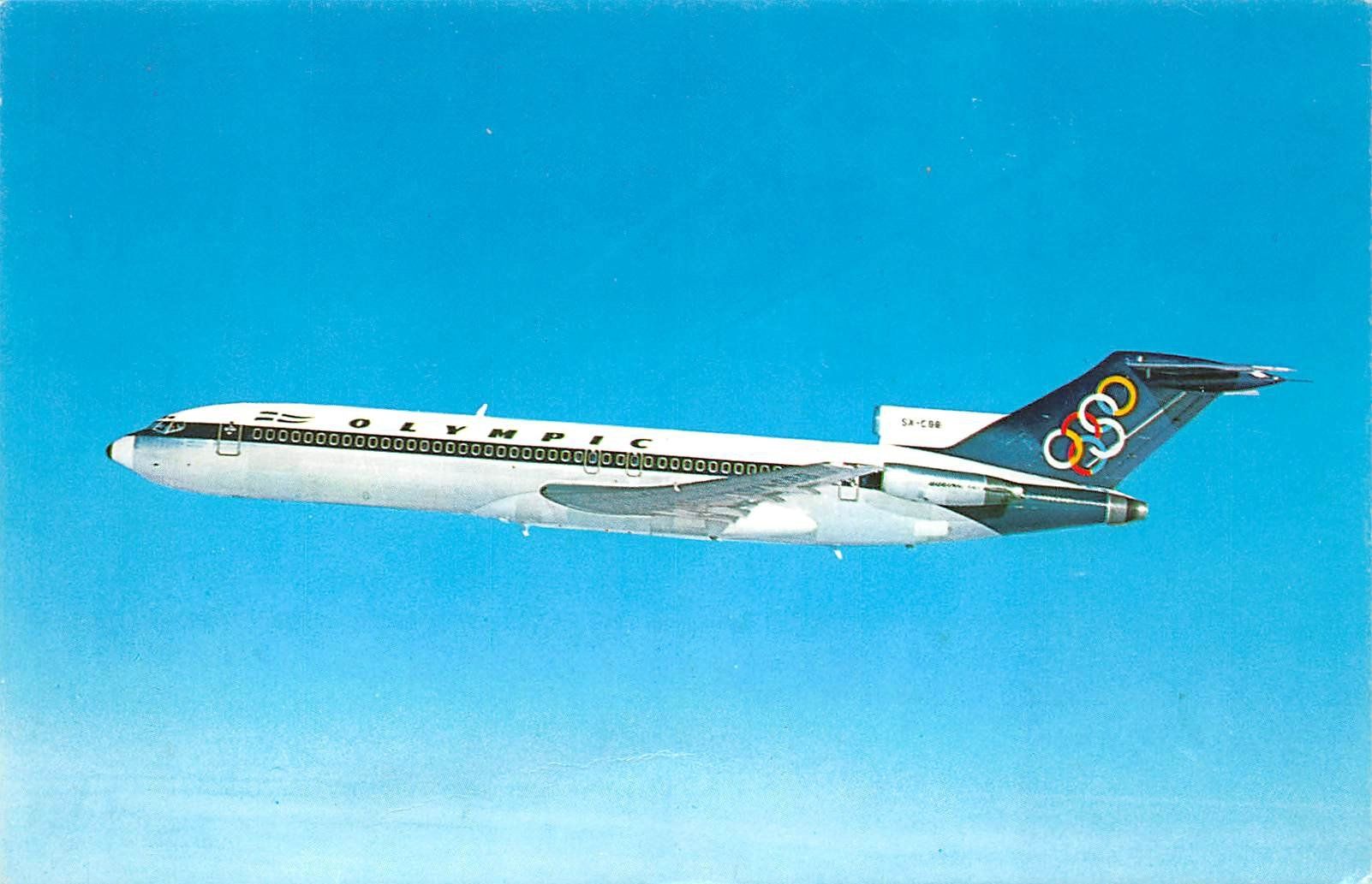 Ansichtskarten: Olympic, Boeing 727 – Gebraucht aus Ottikon b.Kemptth. von Neptun1974