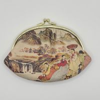Vintage Portemonnaie mit Korea Motiv, seltenes Design! (53)