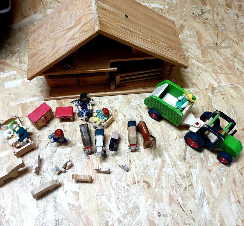 Bauernhof Set in Holzbox main image 0