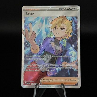 Pokémon Carte collezionabili: Briar #163 Pokemon Stellar Crown – Usato da Feuerthalen venduto da Plazatoys