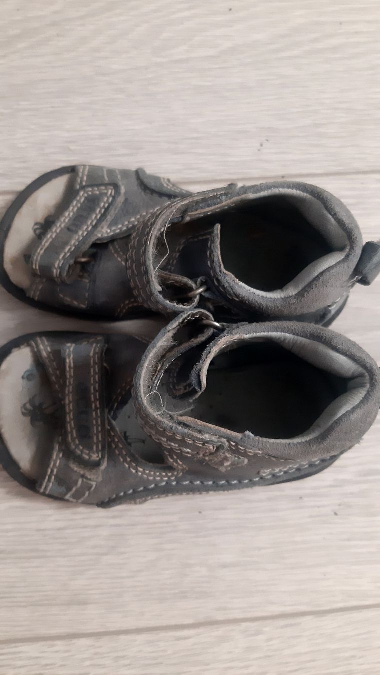 Ecco Scarpe per ragazzi: neue graue Sommerschuhe Gr 21 – Nuovo (secondo la descrizione) da Scherz venduto da taa_sf6g 1