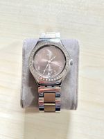 Swatch Damenuhr Automatik Silber/Gold - Top Zustand!