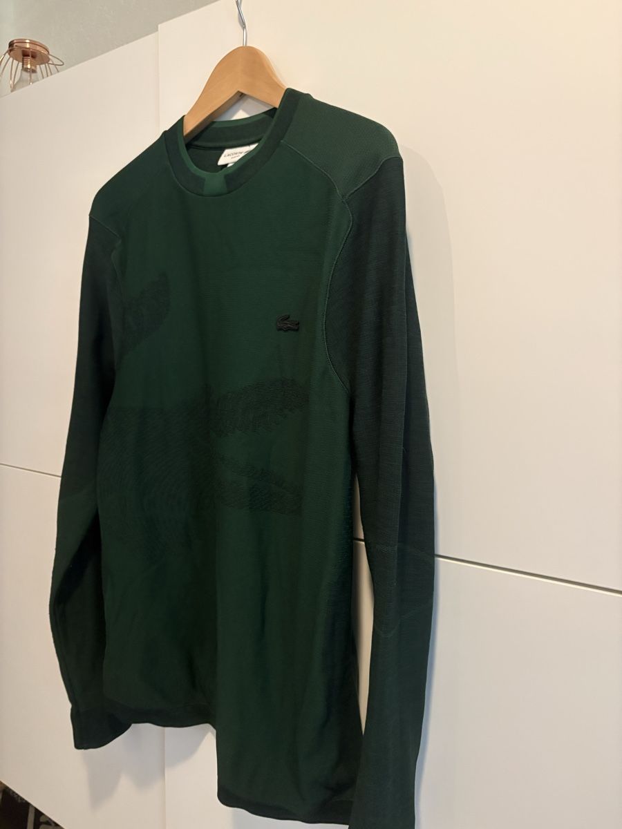 Lacoste Maglioni & Felpe: Pull sport Lacoste vert  – Usato da Pully venduto da kaba07 2