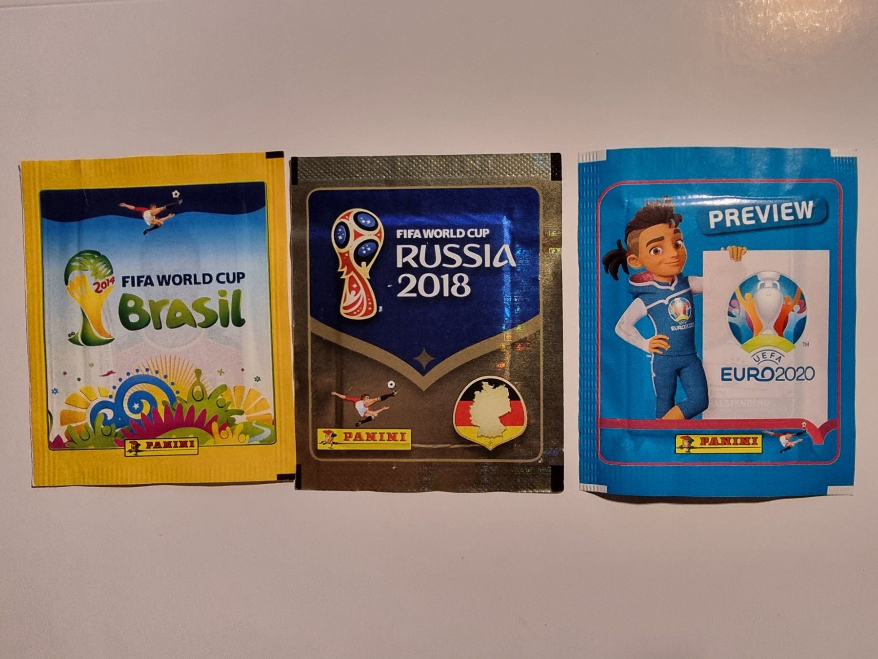 Panini Cartes à collectionner: panini 2014, 2018 2020 promotüten – Neuf (Voir description) à Oberglatt ZH par paninistickersworld