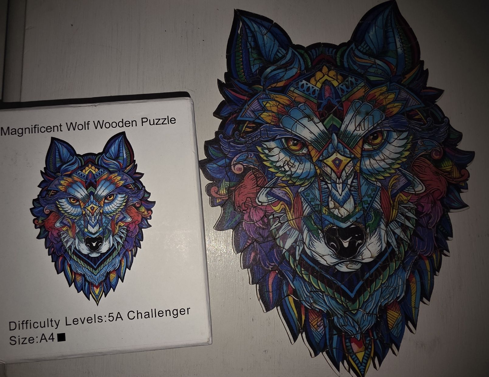 Puzzle: Holzpuzzle Wolf – Usato da St. Gallen venduto da Shelly__x3 1