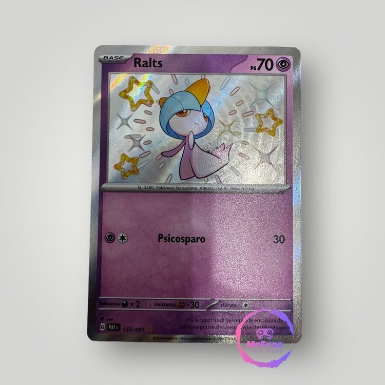 Pokémon Ralts #153 Shiny rare / 2024 Paldean Fates (Gebraucht) in Manno ...