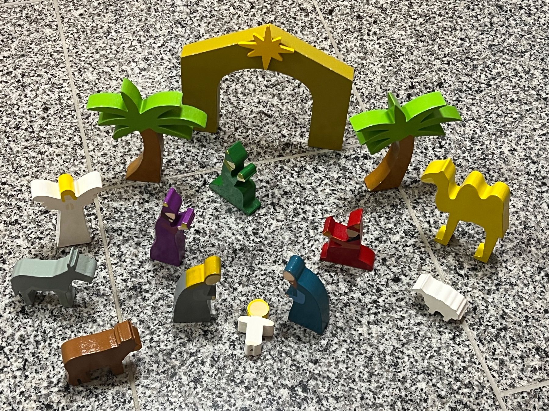 Tutte le decorazioni: Holz Weihnachtskrippe Weihnachtsdekoration – Usato da Deitingen venduto da Himhip