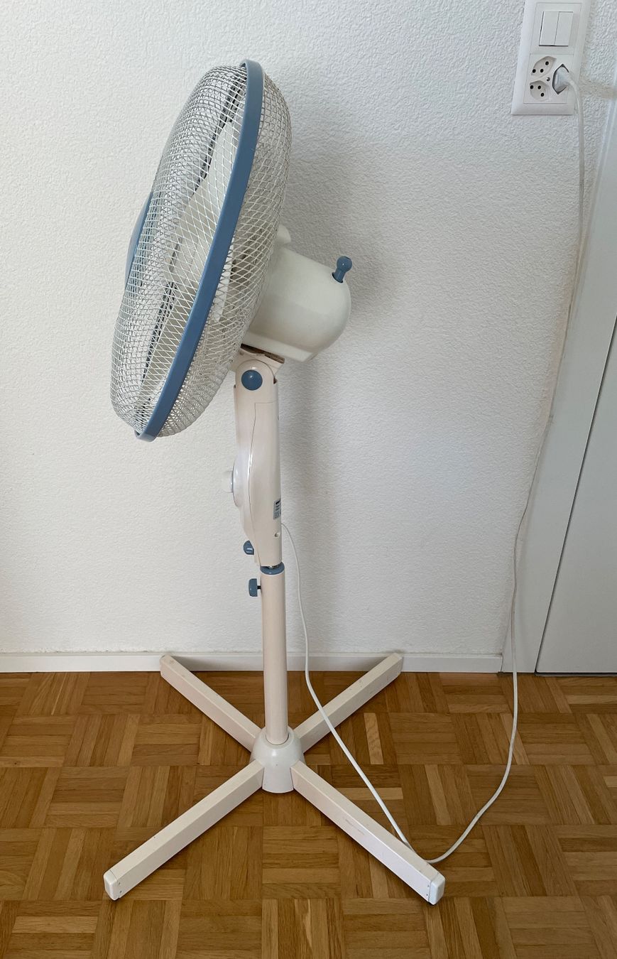 Ventilatori: Standventilator ewt weiss, 3 Stufen – Usato da Gümligen venduto da soleil149 3