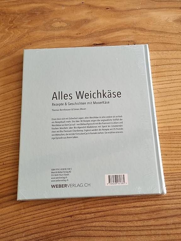 Bücher: Original Kochbuch von MoserKäse – Neu und originalverpackt aus Sempach von JaMa12 1