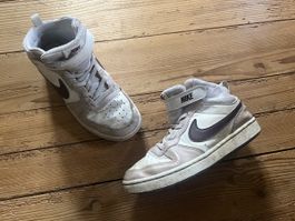 Nike Sneaker/Turnschuhe weiss lila Gr. 34, zum Austragen 