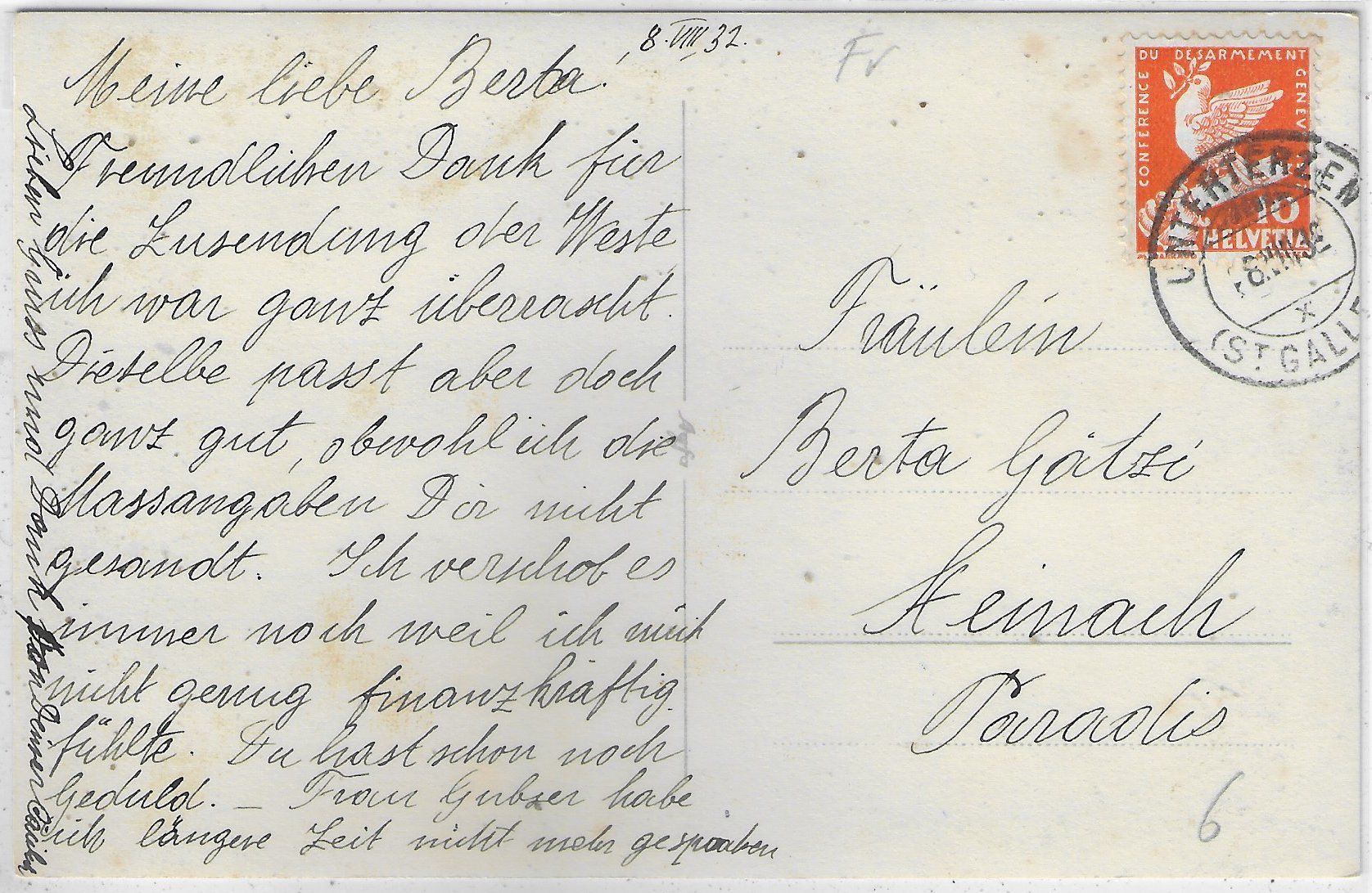 Cartoline postali: Abend am Wallensee mit 2 Personen – Usato da Ettingen venduto da Kartenplanet 1