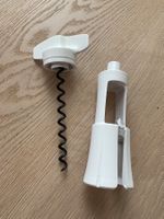 Korkenzieher mit integriertem Kapselschneider Farbe weiss