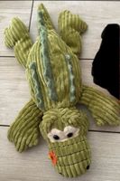 Jellycats ähnlich,Kuscheltier Krokodil grün Cordstoff