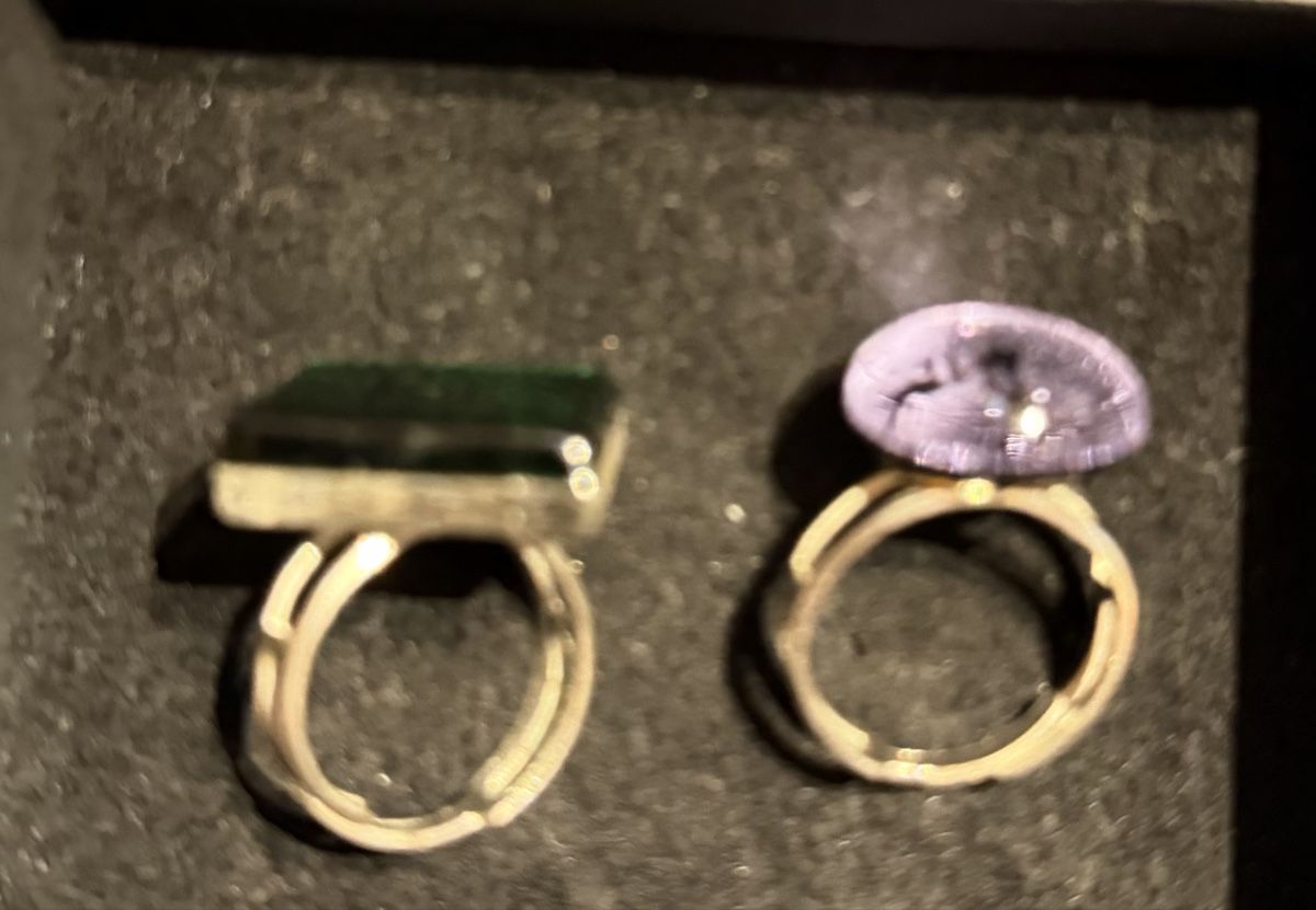Murano Sonstiger Schmuck: Set Ringe mit Murano Glas – Gebraucht aus Donat von troja007 1