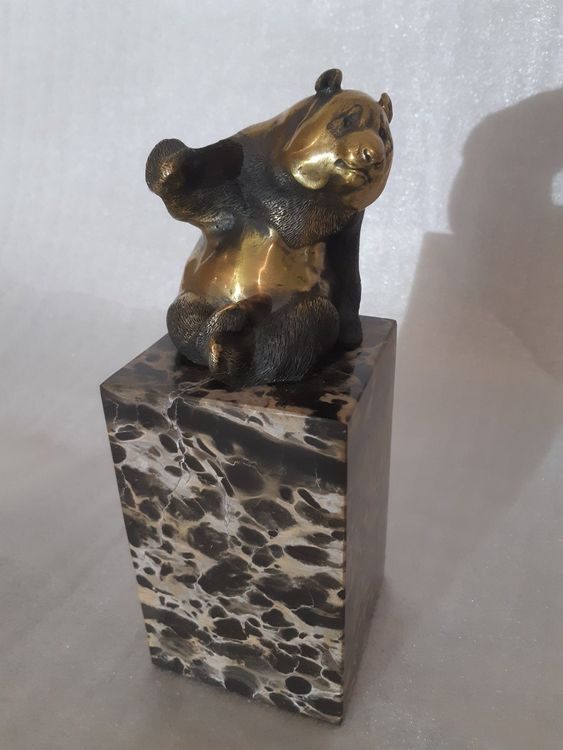 Eberin Pfoten Pokal 13cm - Goldene Hundepfote Auf Marmorsockel - Mit Gravurschild Für Tierwettbewerbe