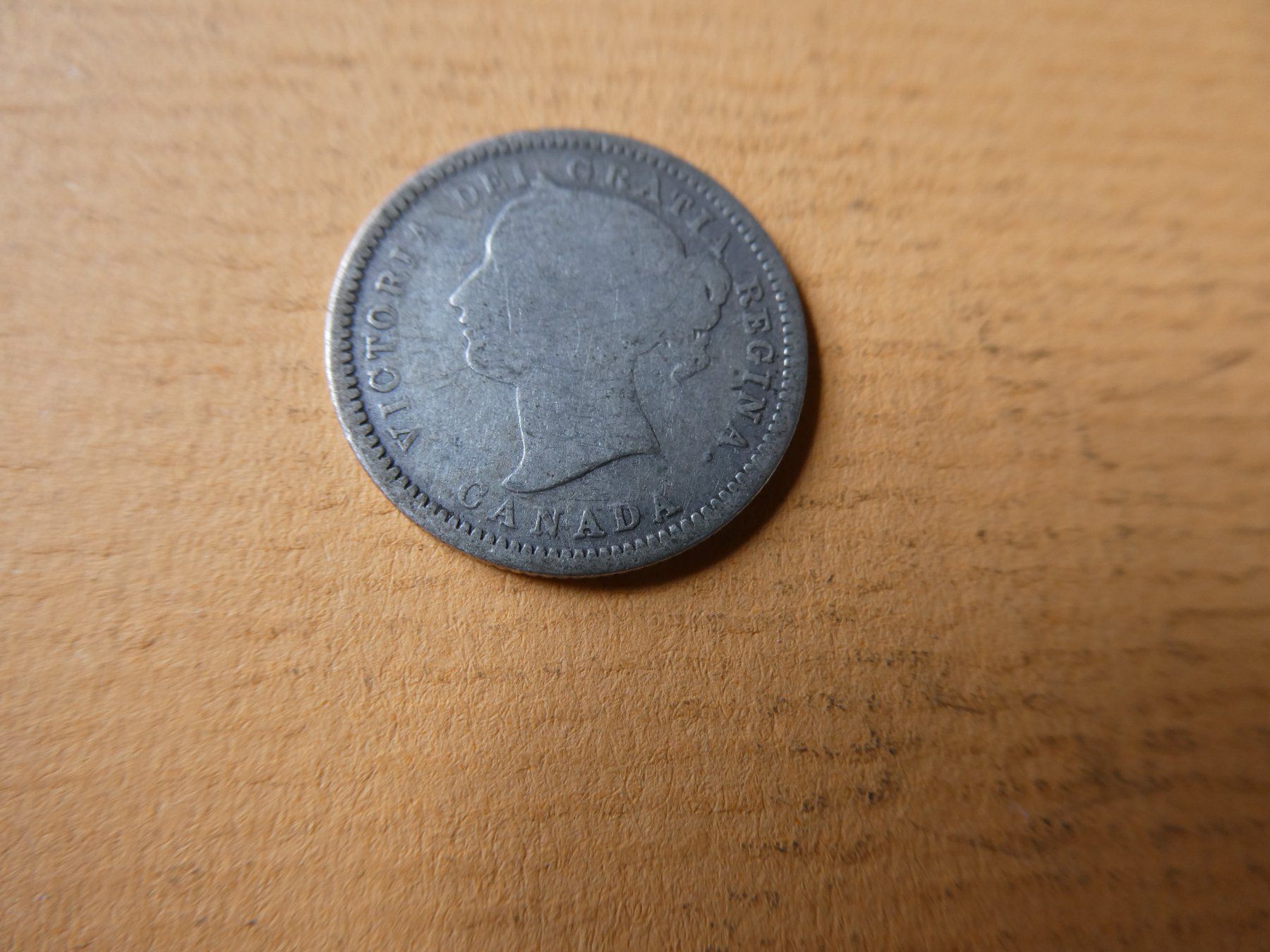 Tutti le monete: Canada 1870, 10 Cents     Silber – Usato da Hinterforst venduto da Rohusri