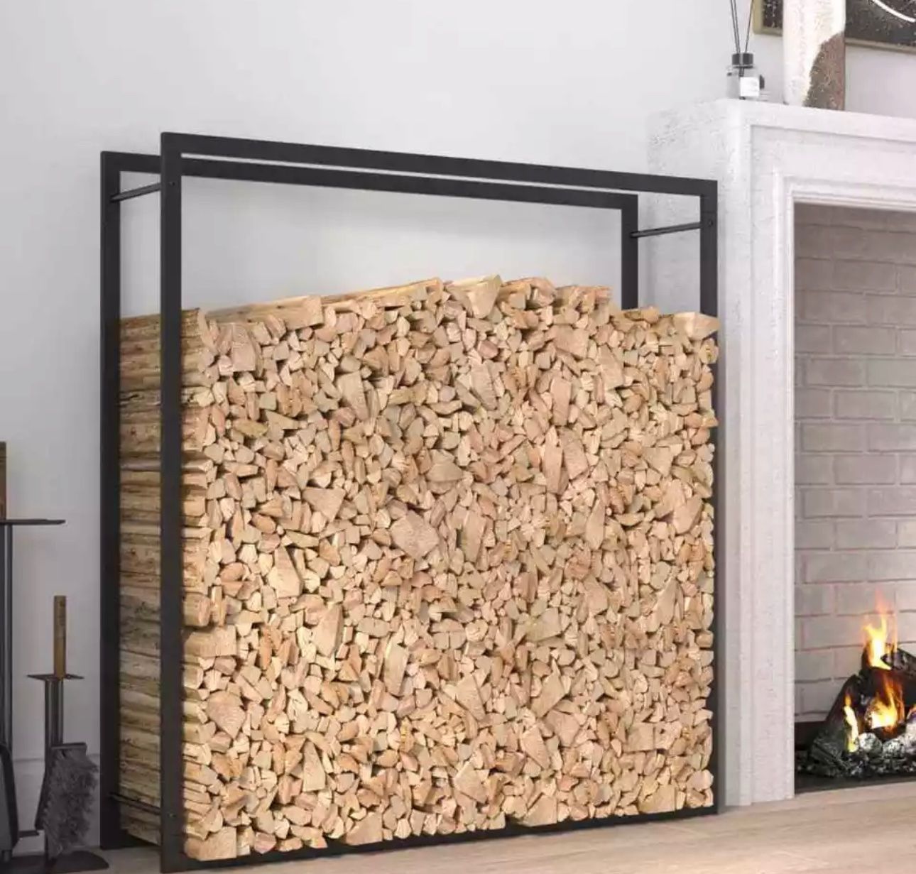 Kaminholzregal Metall Brennholzregal Aussen 110x28x116 (Neu und originalverpackt) in Amriswil für CHF 119 – mit Lieferung auf Ricardo kaufen