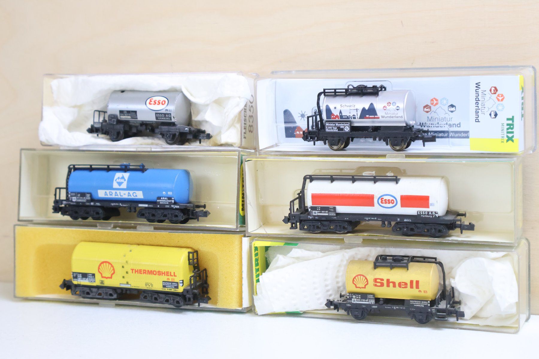Trix Trains électriques: Minitrix 6 x Tankwagen Set - Spur N – D'occasion à Winterthur par Monstera 2