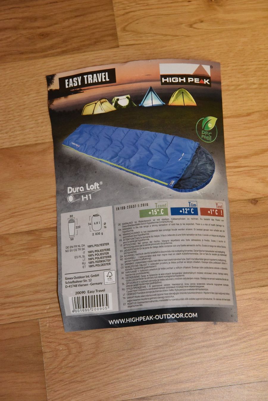 Sacchi a pelo: Schlafsack HIGH PEAK - neuwertig! – Usato da Frauenfeld venduto da Jasan 5