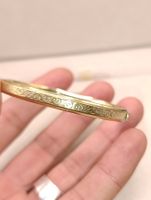 Art Deko Gold Duble Unisex Armreif um 1930j Top