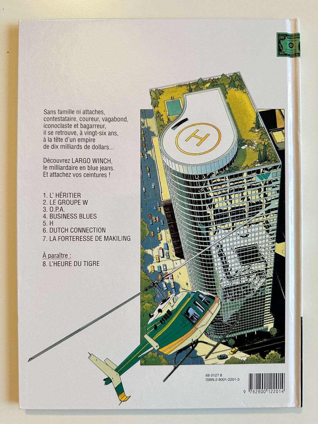 Comics: LARGO WINCH NO 6 - DUTCH CONNECTION - HARDCOVER – Gebraucht aus Münsingen von Ganjam 2