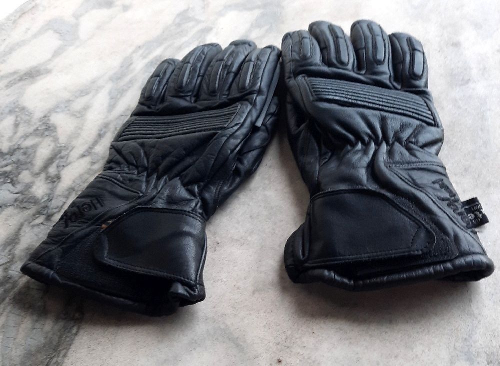 Guanti & manicotti: Leder Motorrad Handschuhe Damen Grösse 8 / M – Usato da Eschenbach venduto da Alicekunst 1