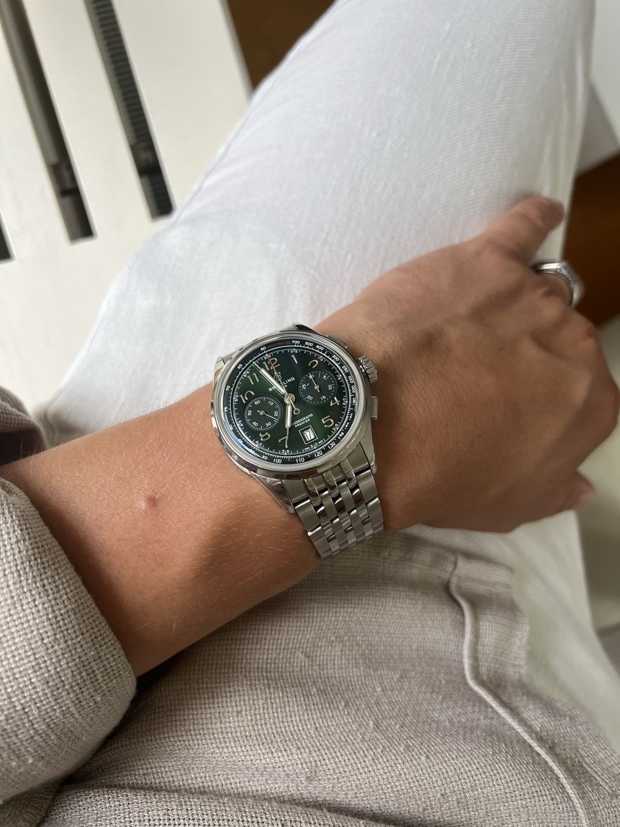 Breitling Orologi: Breitling Premier Chronograph 42 green – Usato da Männedorf venduto da Adriano21 2