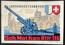 Schwere Mot Kanonen Bttr 116, geschn, 2.WK, Wi Art 290-2