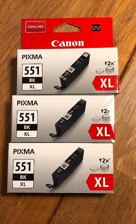 Cartucce per stampanti & toner: Tintenpatrone Canon PIXMA 551 – Usato da Kirchberg BE venduto da lostchild