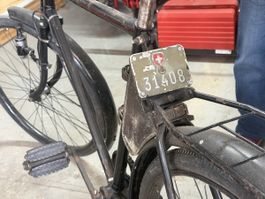 Schweizer Armeefahrrad Ordonnanzvelo schwarz gebraucht