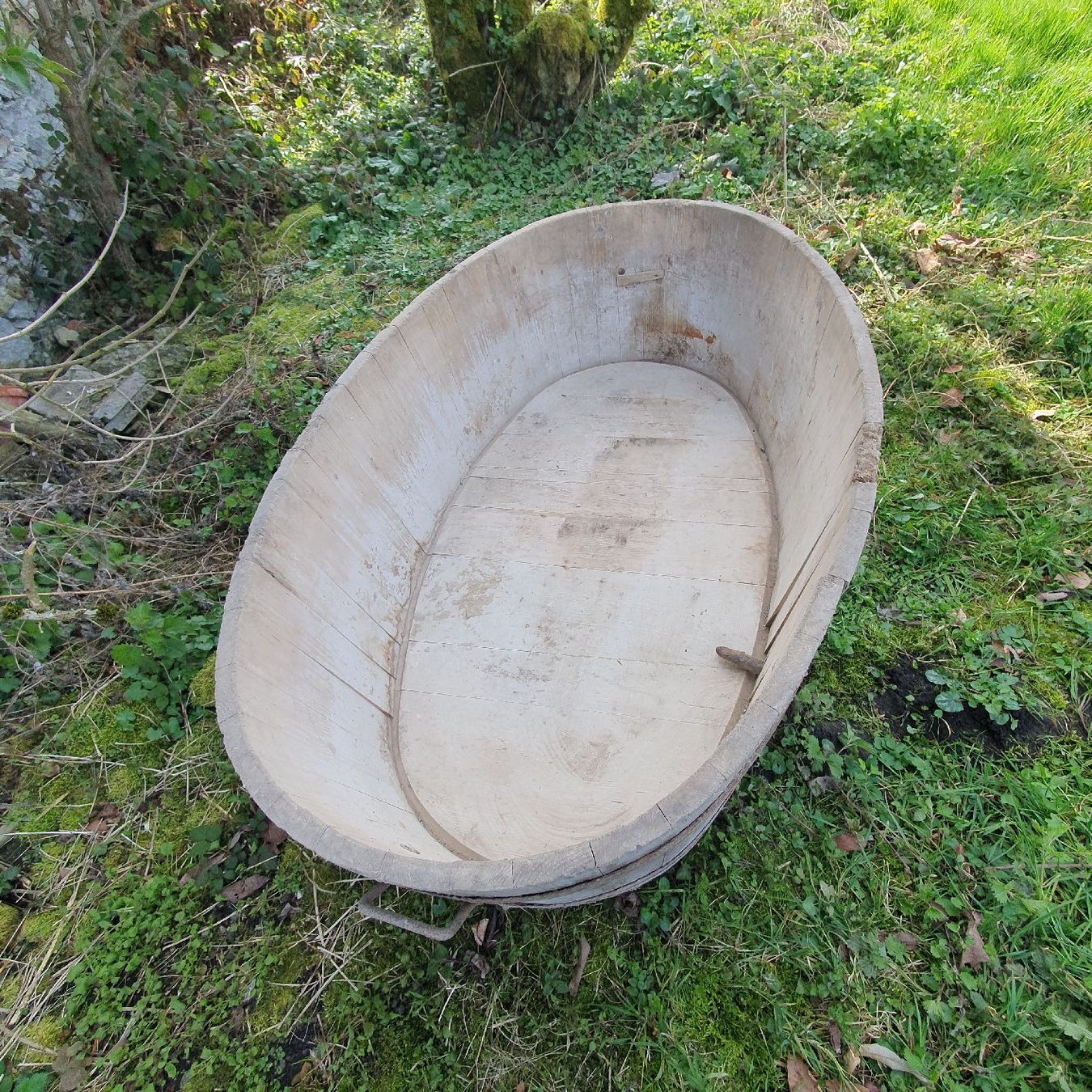 Vasche da bagno: Holz Badewanne Stande – Usato da Zug venduto da topinambur13 1