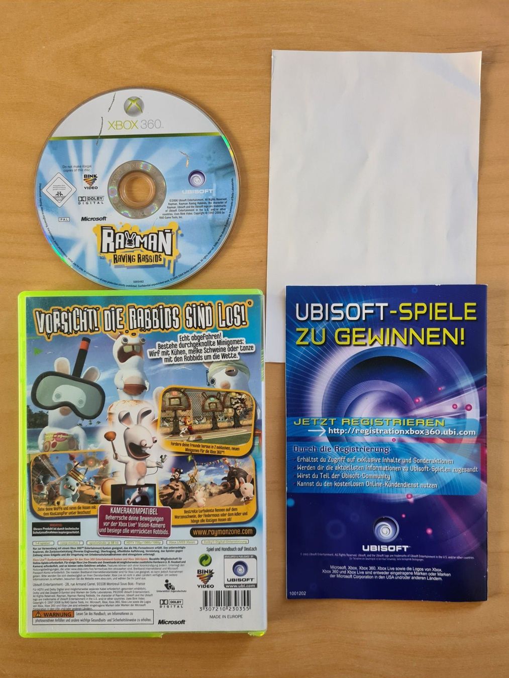 Giochi: Rayman Raving Rabbids (Xbox 360) – Usato da Oberwil BL venduto da Spieltopia 1
